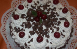 Fekete-erdei meggytorta