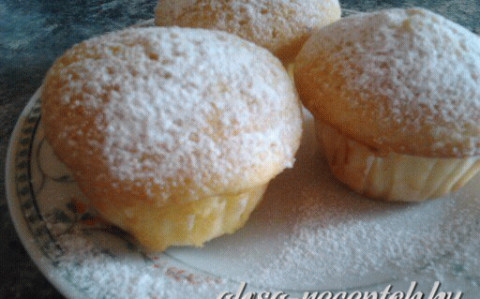 Pudingos muffin