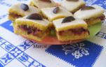 Szilvás linzer szelet kép