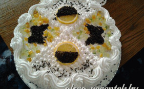 Citromkrémes torta