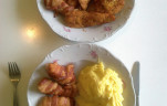 Fokhagymás baconos csirkemell kép