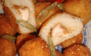 Rántott rizsgolyó