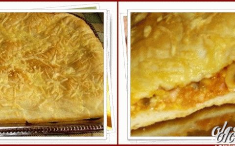 Töltött pizza