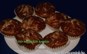 Diós muffin