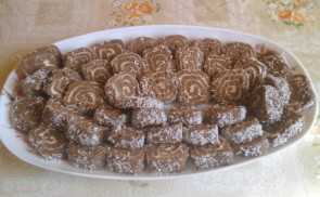 Mini kókusztekercs