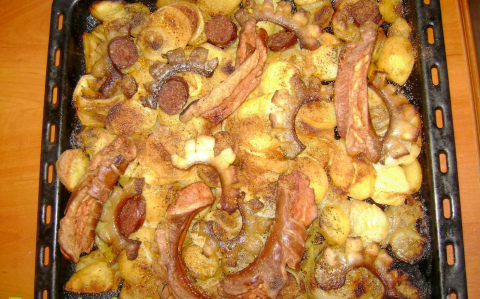Tepsis krumpli