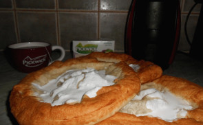 Finom házi lángos