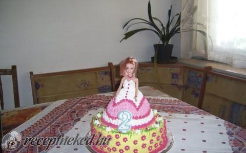 Joghurtos-tejszínes barack torta