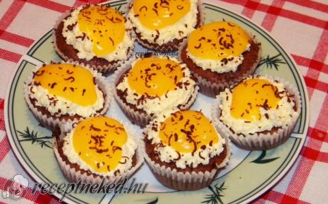 Tükörtojás süti (Mirinda muffin)