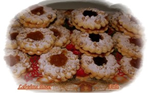 Narancsos lekváros linzer