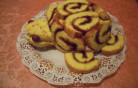 Teknős charlotte torta