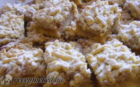 Reszelt almás linzer