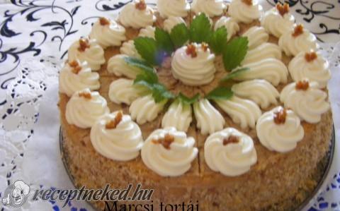 Grillázskrém torta