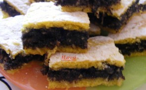 Mákos almás linzer