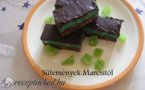 Mandulás kekszes szelet