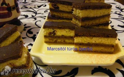 Túrós zserbó