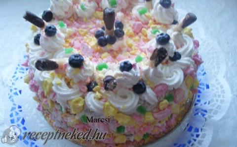 Színes torta