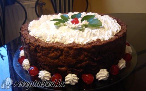 Csokis-meggyes sajttorta