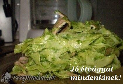 Spenótos tészta