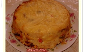 Zöldséges tészta