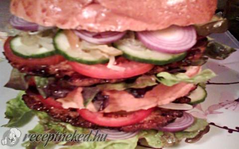 Dupla csirkeburger