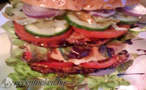 Dupla csirkeburger