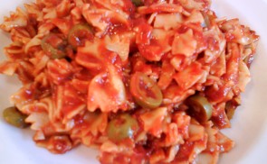 Farfalle arabiata