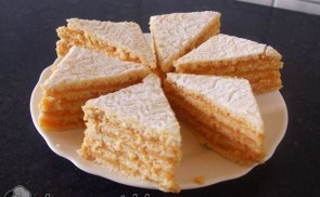 Karamellás szelet
