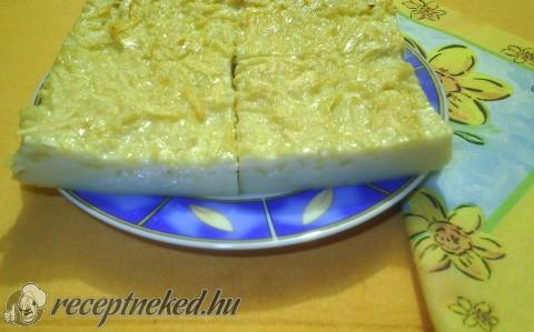 Egyszerű almás tejes pite