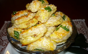 Túrós-sonkás pirog