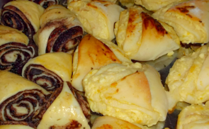 Töltött háromszögek (édesen)