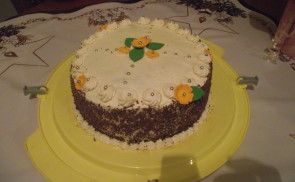 Vaníliás-Mascarpone torta