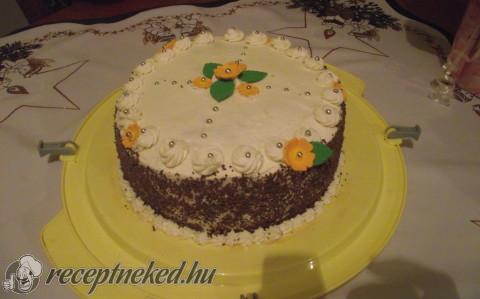 Vaníliás-Mascarpone torta