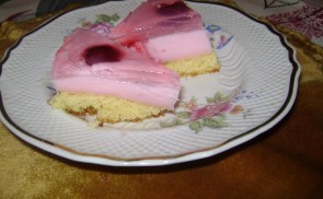 Puncsos meggyes szelet