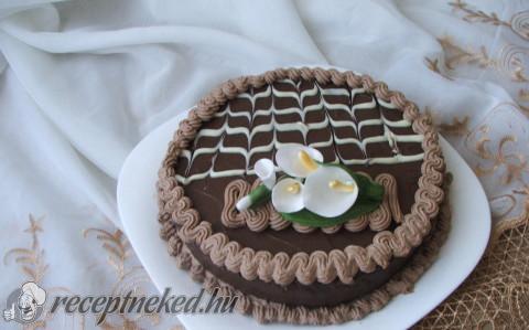 Ét csokis kókuszos torta