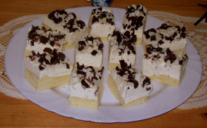 Tejszínes szelet
