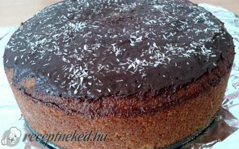 Ragacsos kókusztorta