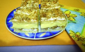 Habos krémes linzer