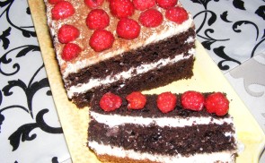Málnás tiramisu