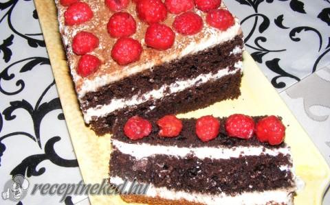 Málnás tiramisu