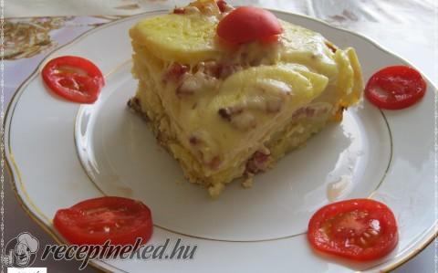 Burgonya gratin