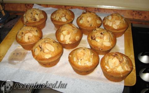 Csokis-mandulás muffin