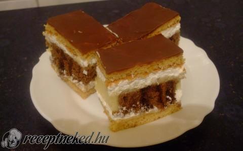 Csokis-mogyorós szelet