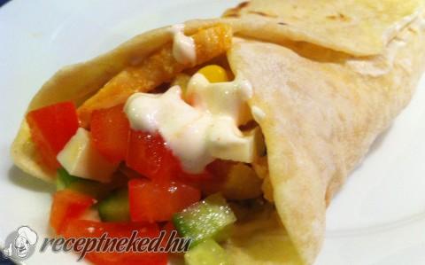 Tortilla tekercs