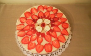 Darás gyümölcs torta