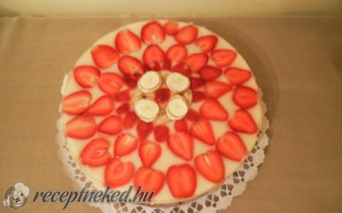 Darás gyümölcs torta