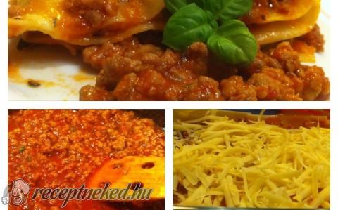 Lasagne bolognai módra