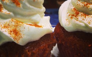 Piros muffin