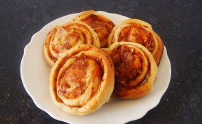 Pizzás csiga