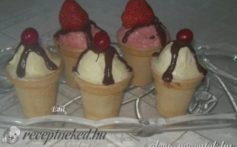 Cupcake fagylalt